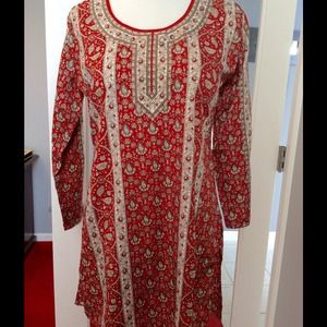 Beautiful Printed Tunic small and XL NWOT