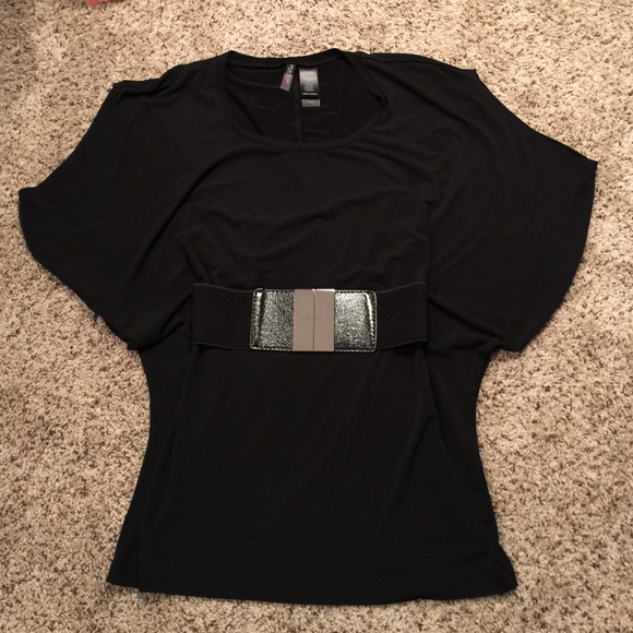Black dress shirt