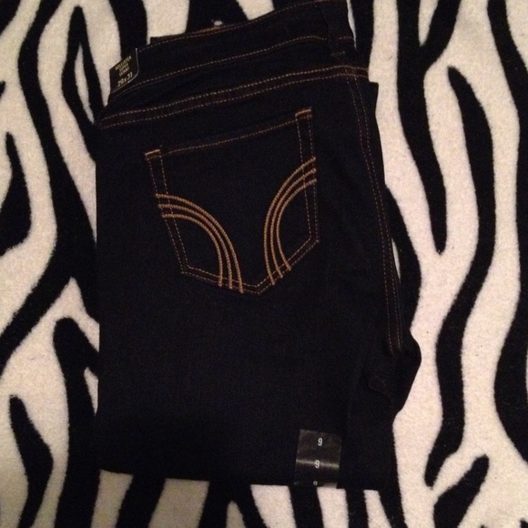 Hollister Denim - Hollister super skinny dark wash jeans