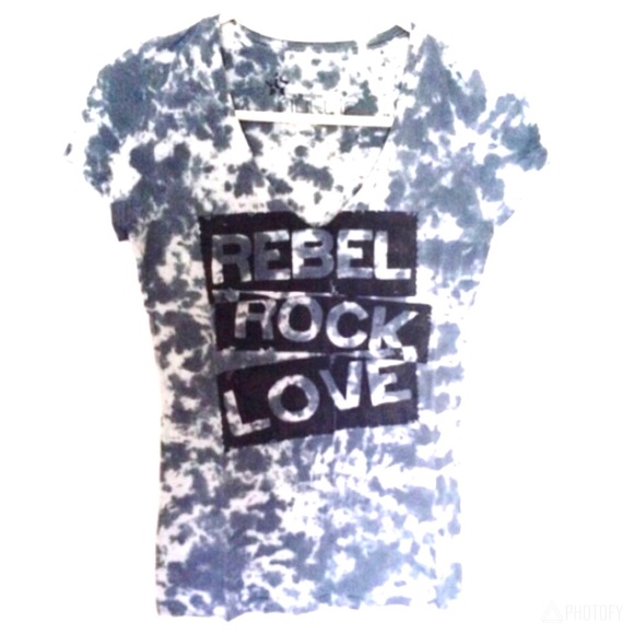 •PAC SUN• TIE-DYE V-NECK TEE - Picture 4 of 4