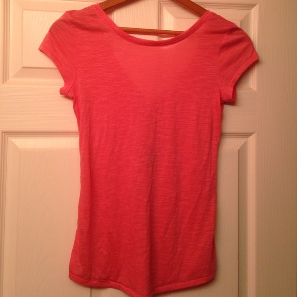 Open back shirt