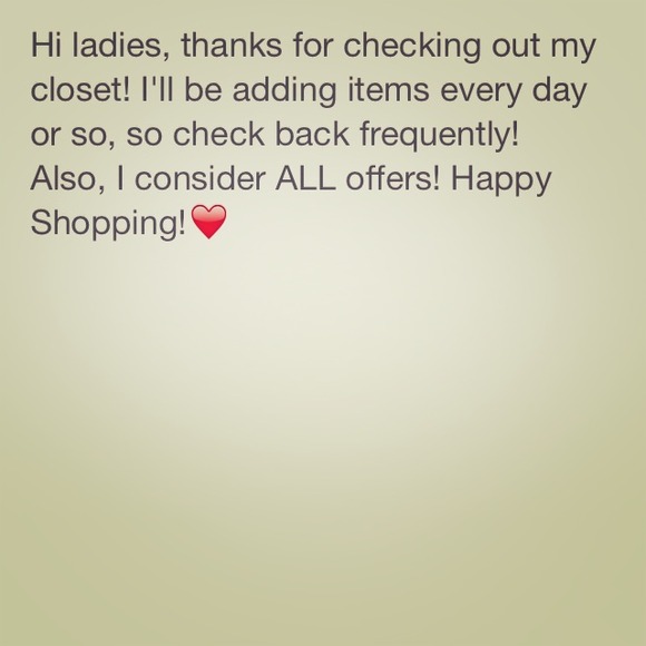 Welcome to my closet!❤️❤️❤️
