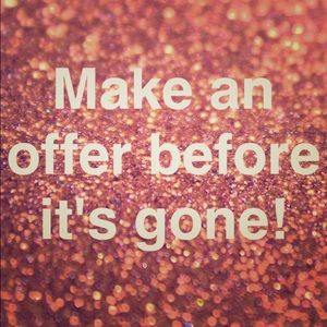 Feel free to make an offer on any item you love!