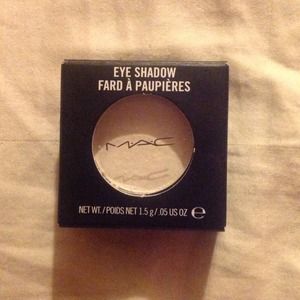 Authentic Mac white frost eyeshadow