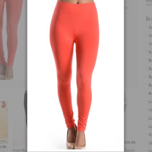 Pants - 💕Coral Fleece Lined Leggings💕