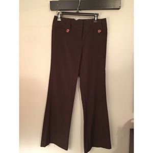 Brown dress pants