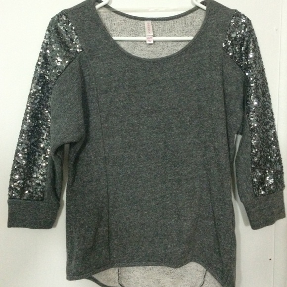 Sequined sweater