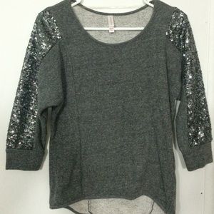Sequined sweater