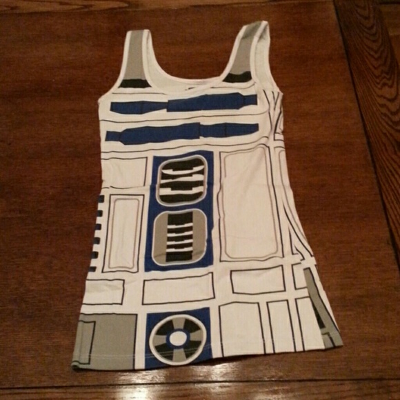 I am R2D2 ladies tunic tank