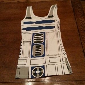 I am R2D2 ladies tunic tank