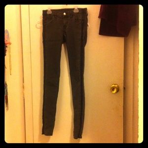H&M black denim skinnies