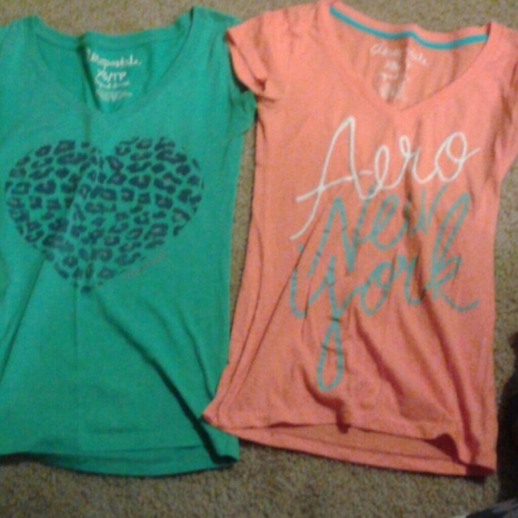 Aeropostale shirts.