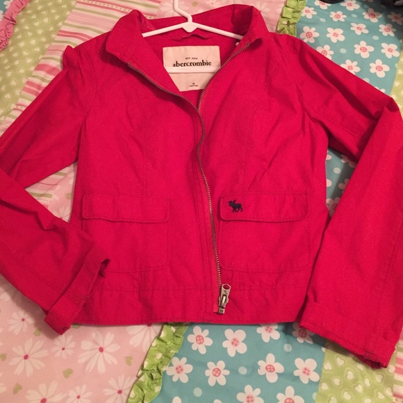 Kids Abercrombie  red jacket