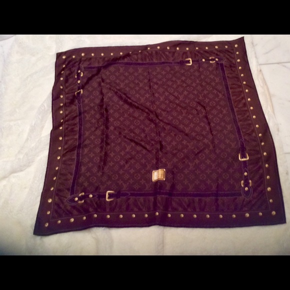 Louis Vuitton monogram trunk scarf - Picture 2 of 2