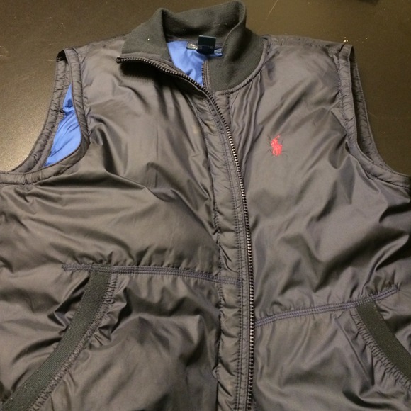 Boys medium polo vest