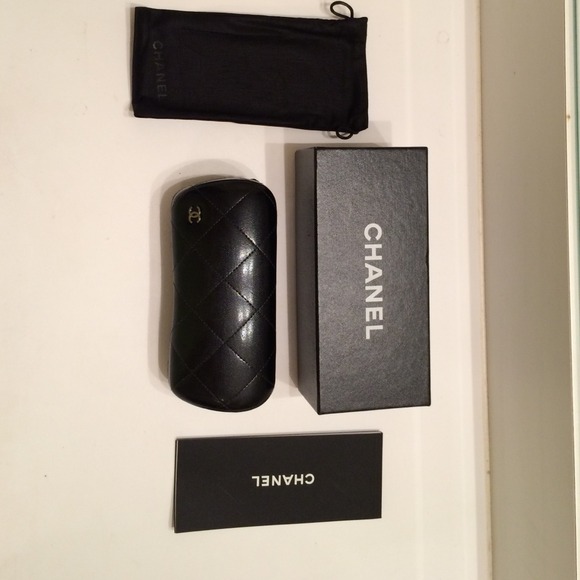 Chanel Sunglassrs Case Box Pouch and Book