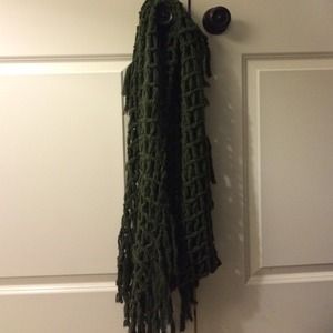 Army Green Circle Scarf from Urban Outfitters