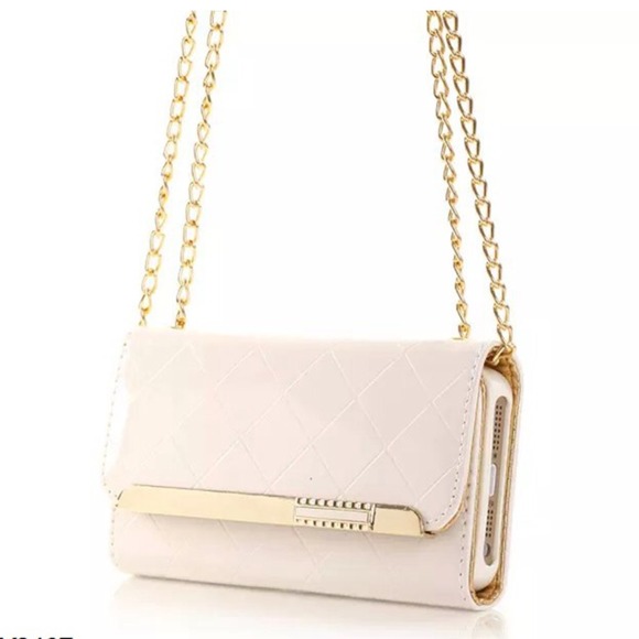 long chain wallet flip case for iphone 6