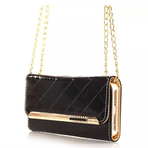 long chain wallet flip case for iphone 6