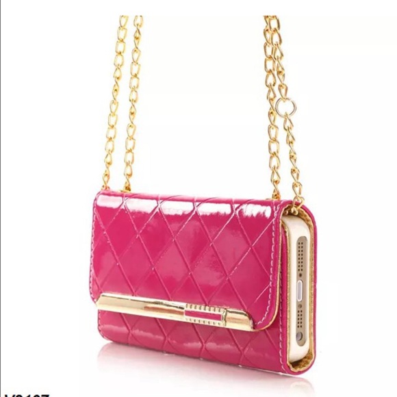 long chain wallet flip case for iphone 6