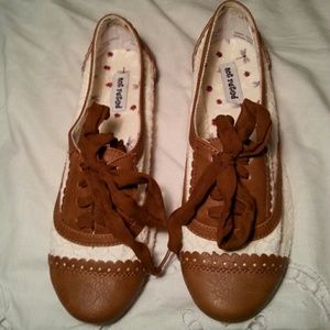 Lace oxfords (never worn)