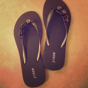 J crew flip flops