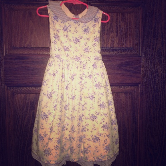 Timeless Purple and White Dress 4T