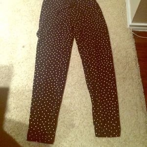 Polka dot pants