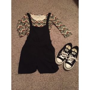 Black Overalls - Never Worn 🐼