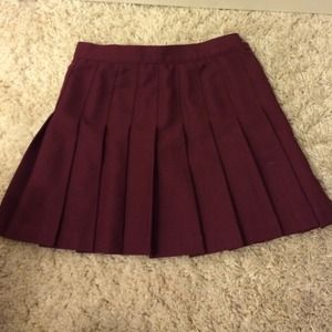 SOLD Marron Tennis Skirt