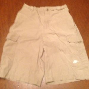 Reserved Nike Youth large boys khaki shorts