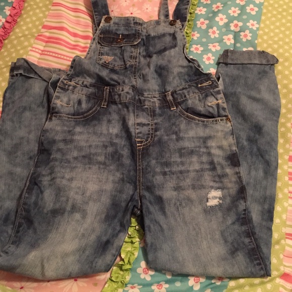 Girls overalls guess