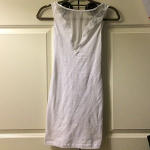 Mesh V American Apparel Dress