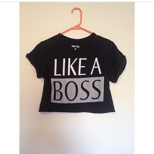 Like a boss top