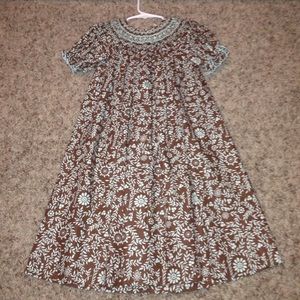 Little Girl's Smocked Dress