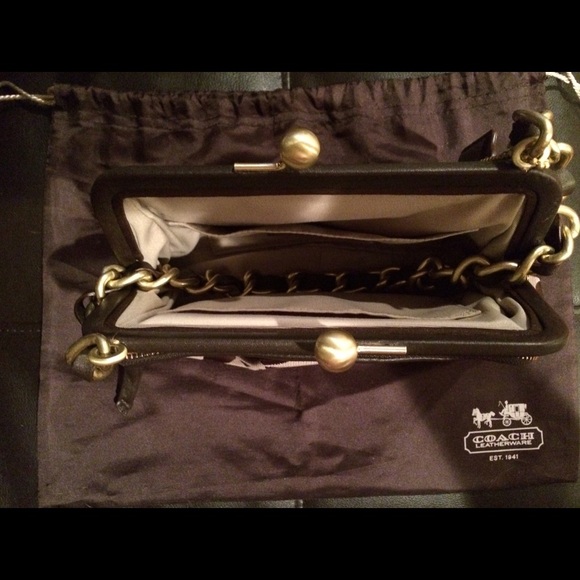 COACH Brown Art clutch purse new without tags - Picture 2 of 4