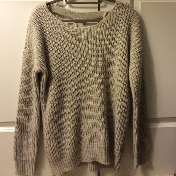 Sparkle and Fade Oatmeal Sweater - Picture 1 of 3