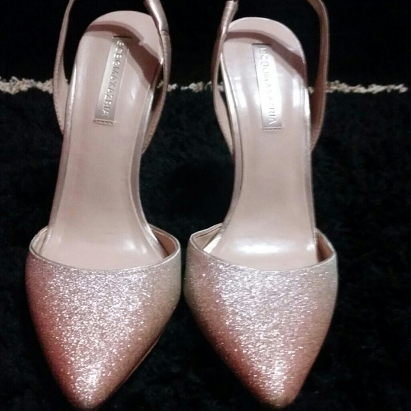 champagne slingback shoes