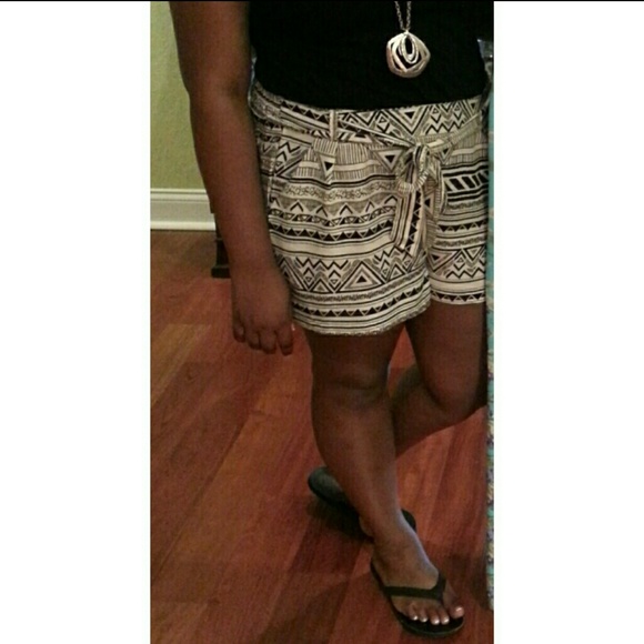 Tribal Print Shorts