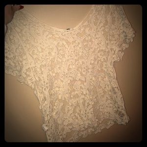 cream summer top
