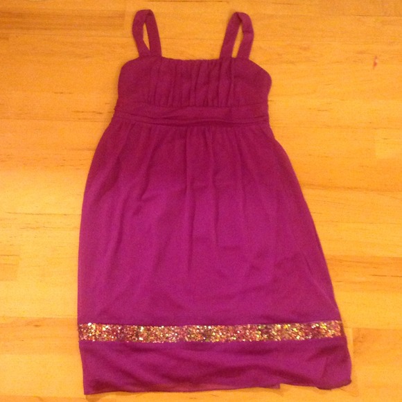 Purple dress