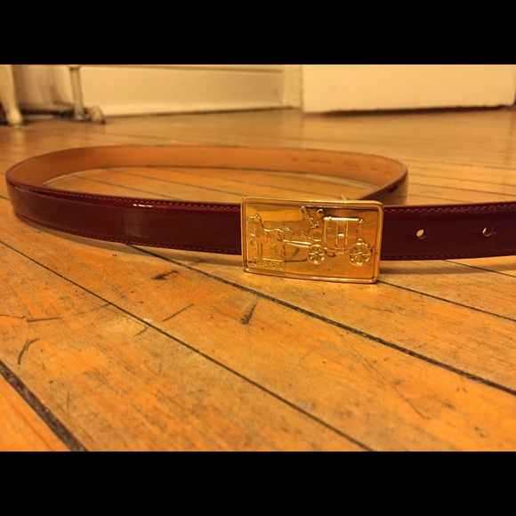 Red Coach Belt