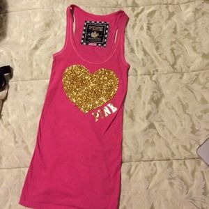 Pink tank top