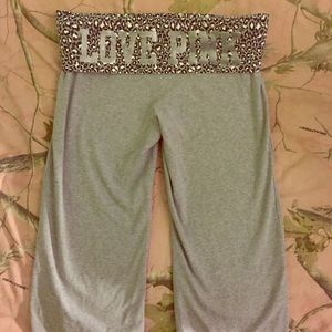 🌺Victoria's Secret pink boot cut yoga pants🌺