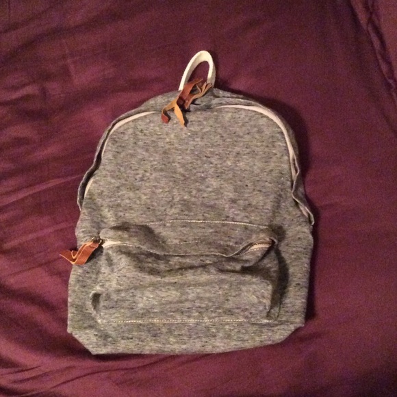 Brandy Melville John Galt Grey Backpack