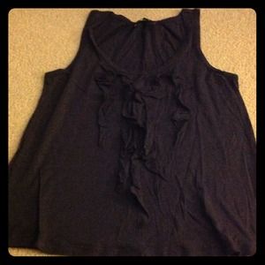 Charcoal grey tank top