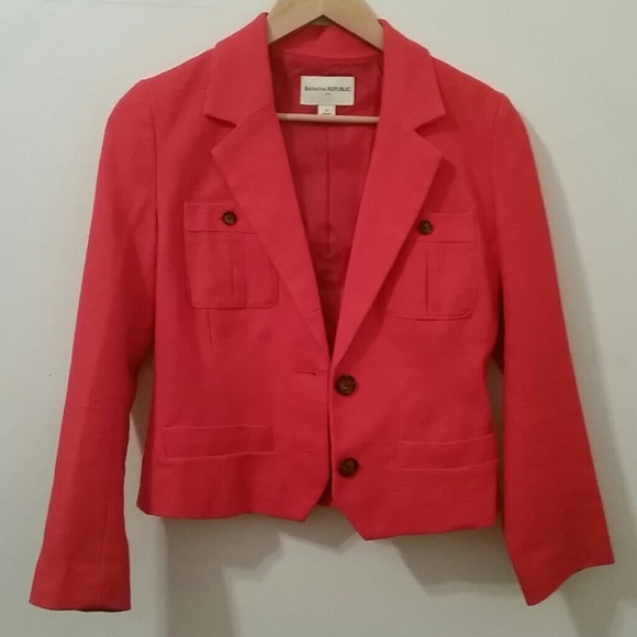 Red blazer