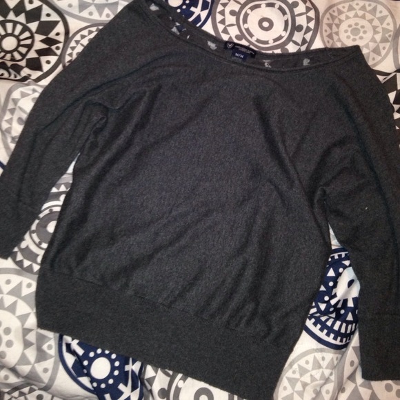 grey sweater