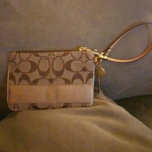 Coach wristlet