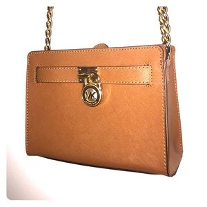 Michael Kors Long Strap Small Brown Purse
